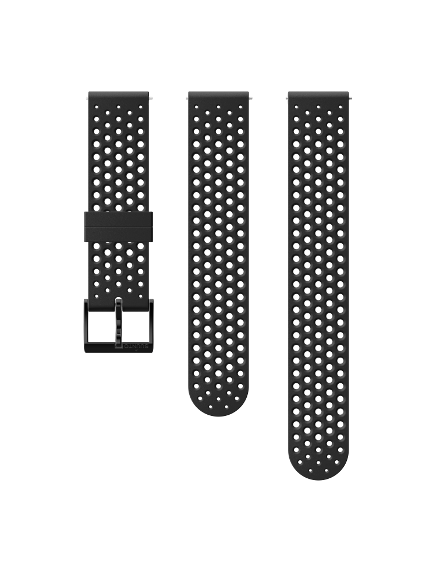 SUUNTO 20mm SILICONE BLACK apyrankė